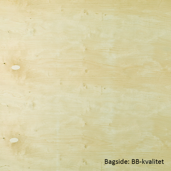 Birkekrydsfiner S/BB 12 mm